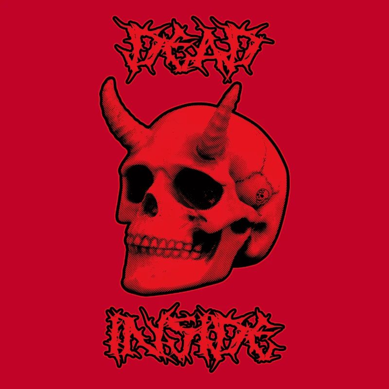 Devil Skull Dead Inside