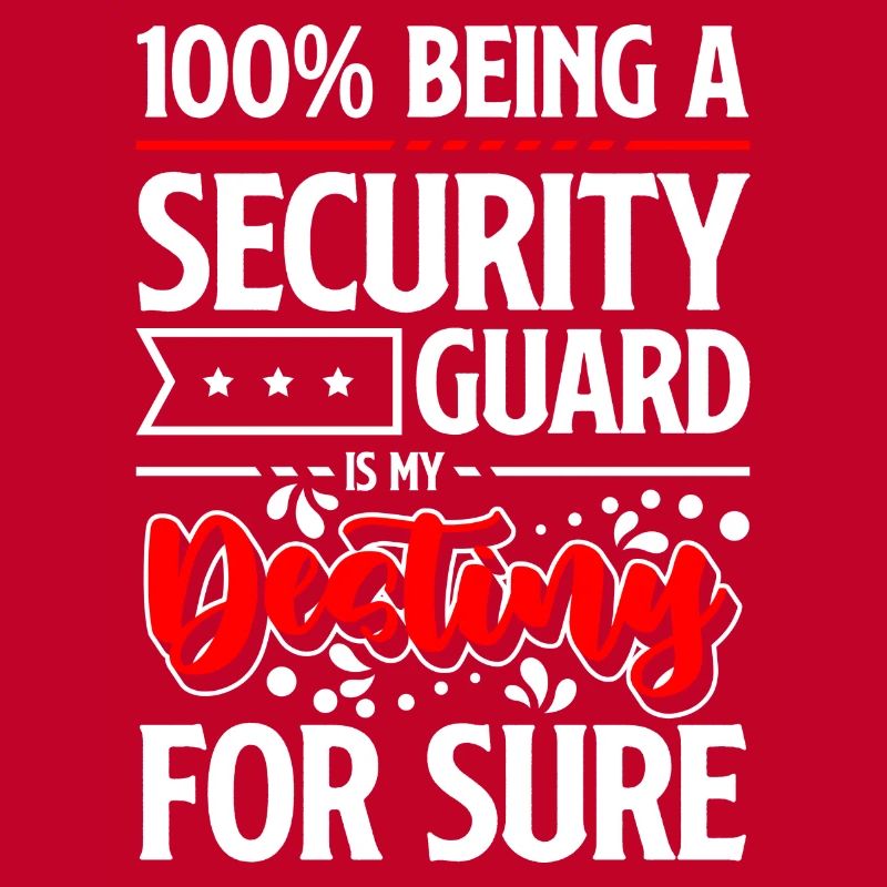 Security guard profession security service work