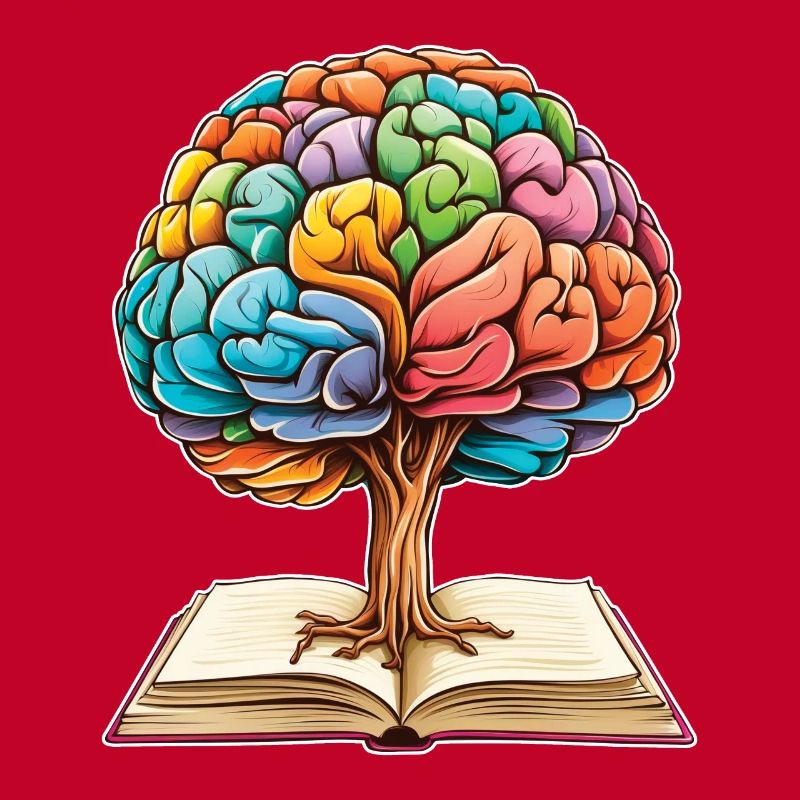 Reading Forms Mindset Growth Artwork Tree