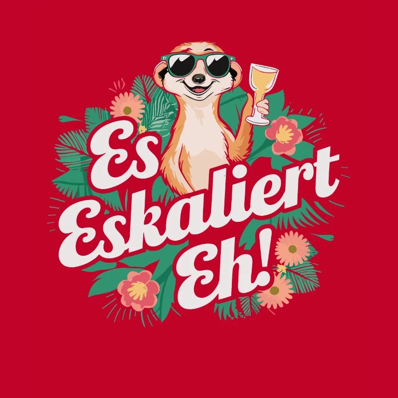 It escalates anyway Meerkat party alcohol saying