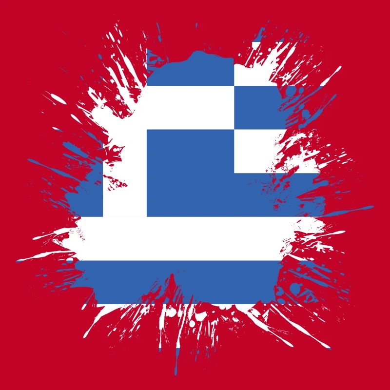 Drapeau de la Grèce Hellas Athènes Drapeau grec