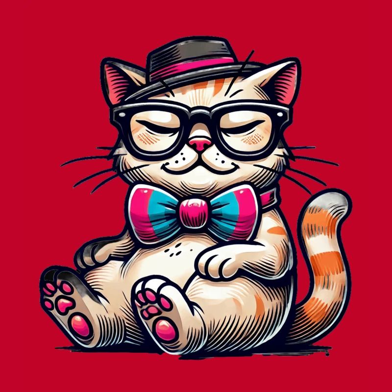chat élégant