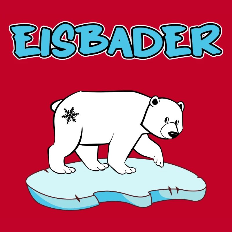 Eisbad Winterschwimmen "Eisbader Eisbär Winterbad"
