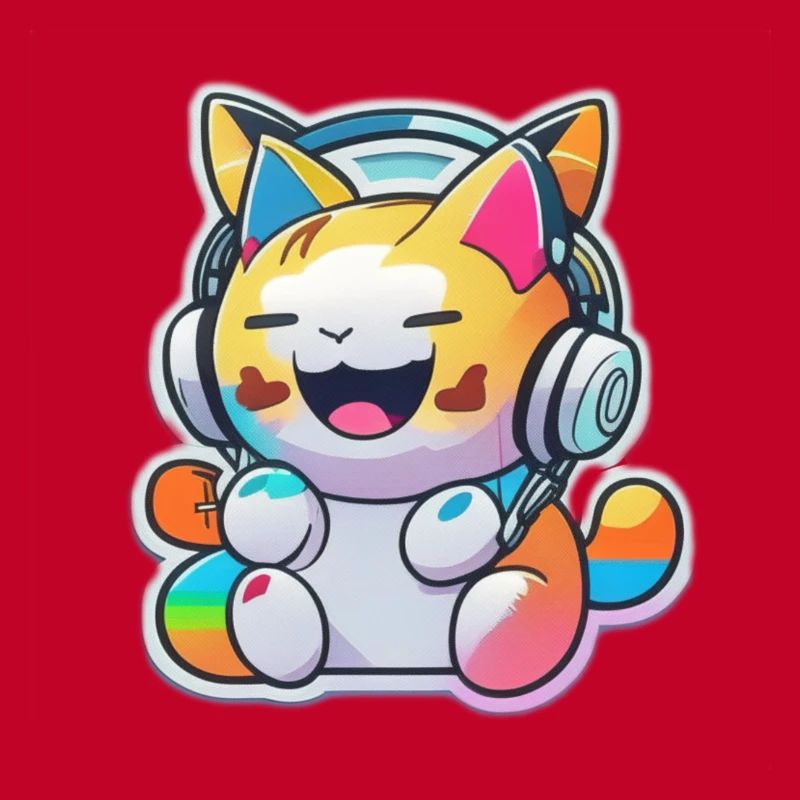 Rainbow Cat