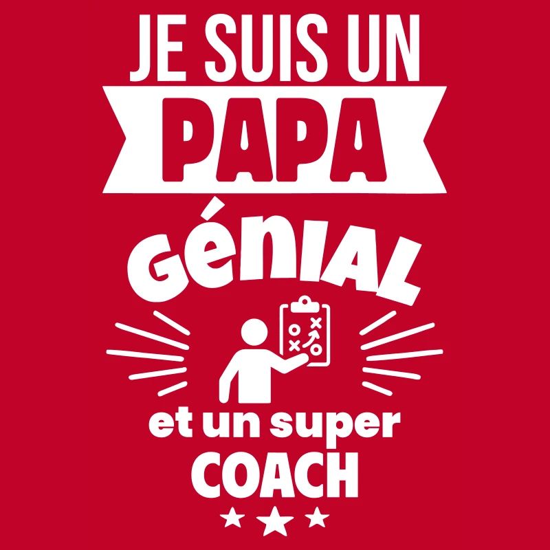Papa génial & coach – idée fête des pères