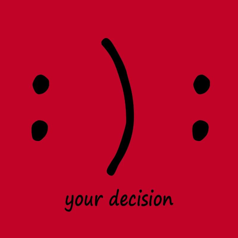 glücklich oder traurig? Emotionen Smiley