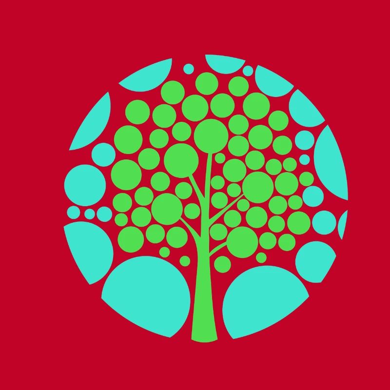 Optical illusion tree