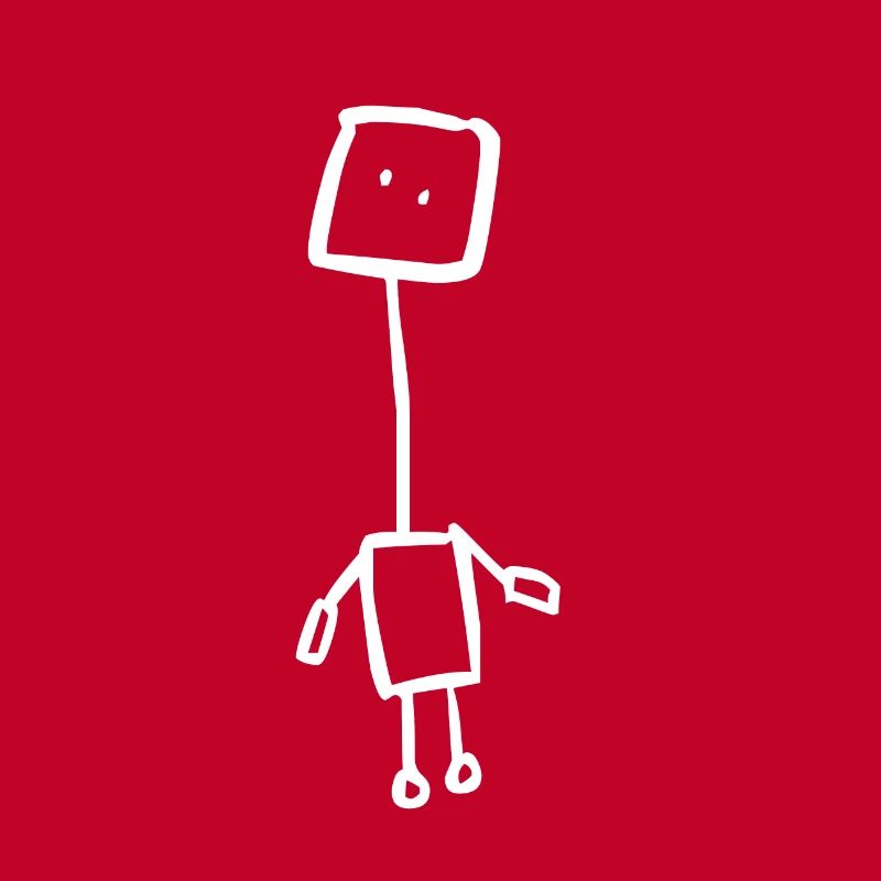 Crazy Robot (White)