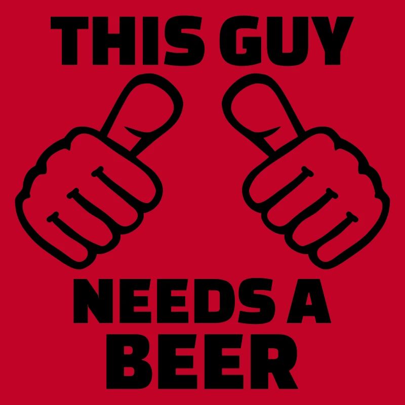 This guy needs a Beer