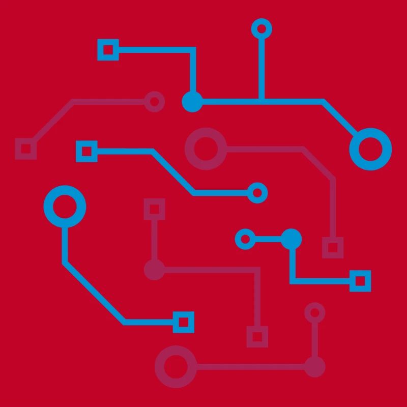 Computer Nerd CPU Data Circuit Electrical