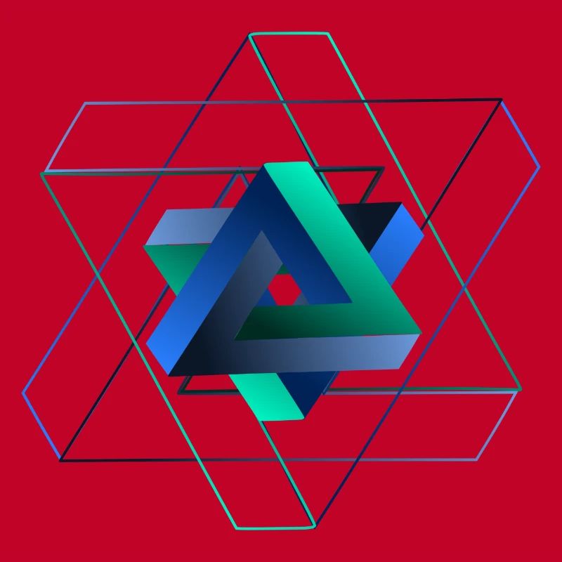 Optical illusion (triangle)