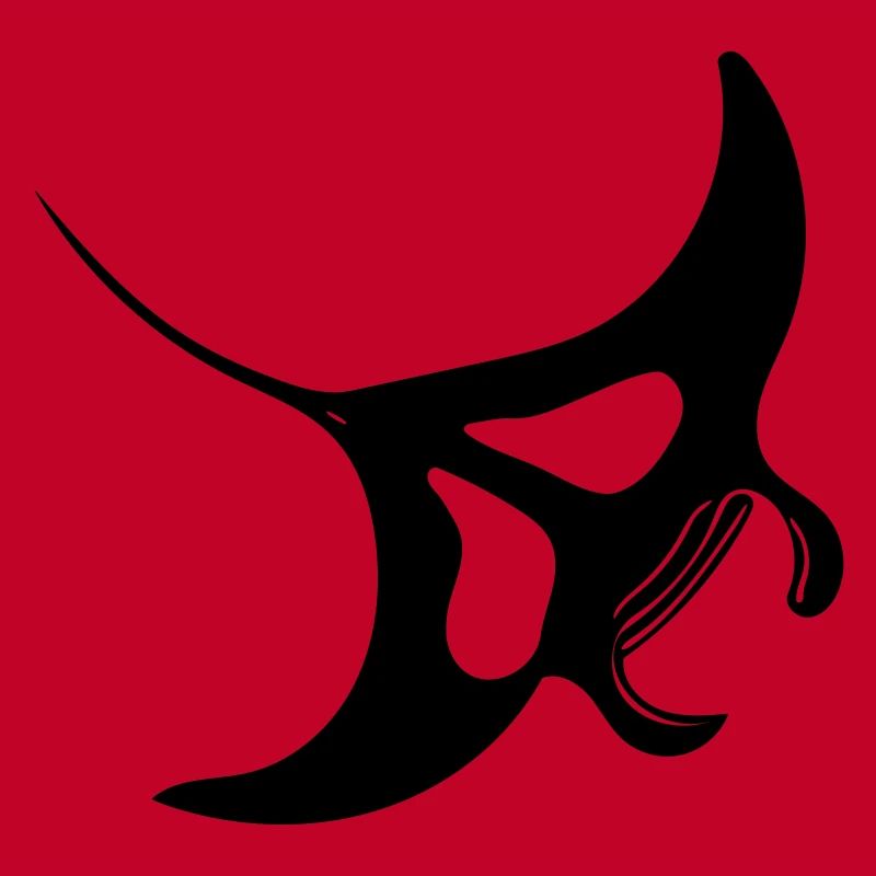 Manta Rochen Vector