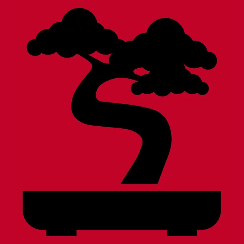 Symbole de l’icône bonsaï