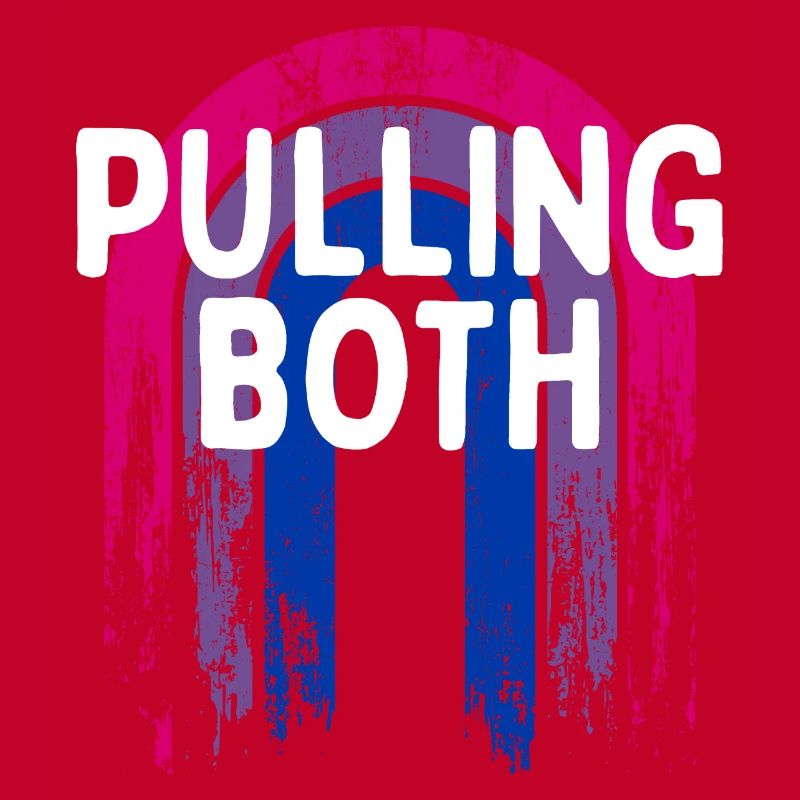 Pulling Both Bisexual LGBTQ Bi Pride Couples Funny