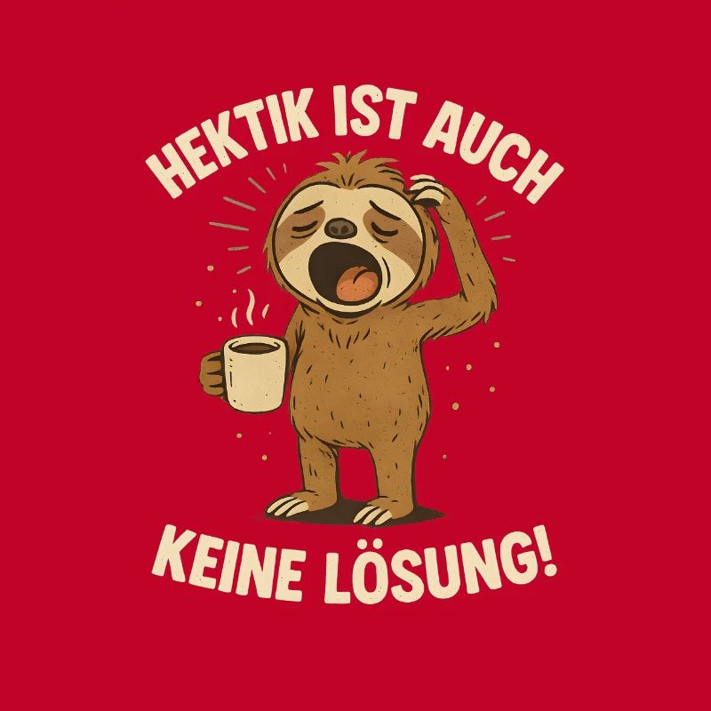 Sloth Gift Late Riser Sloth Office