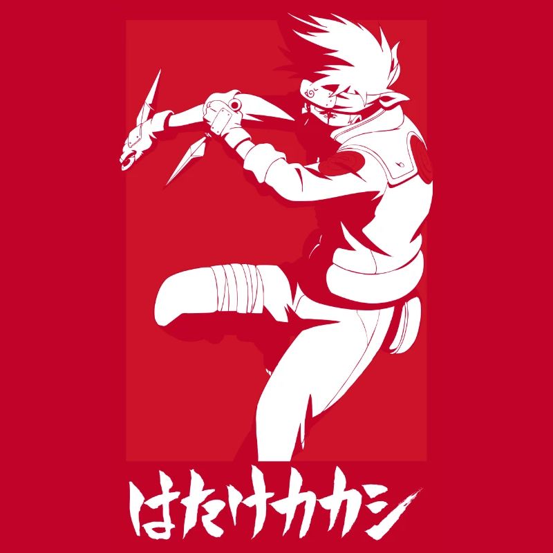 Naruto Shippuden Cooles Design Mit Kakashi