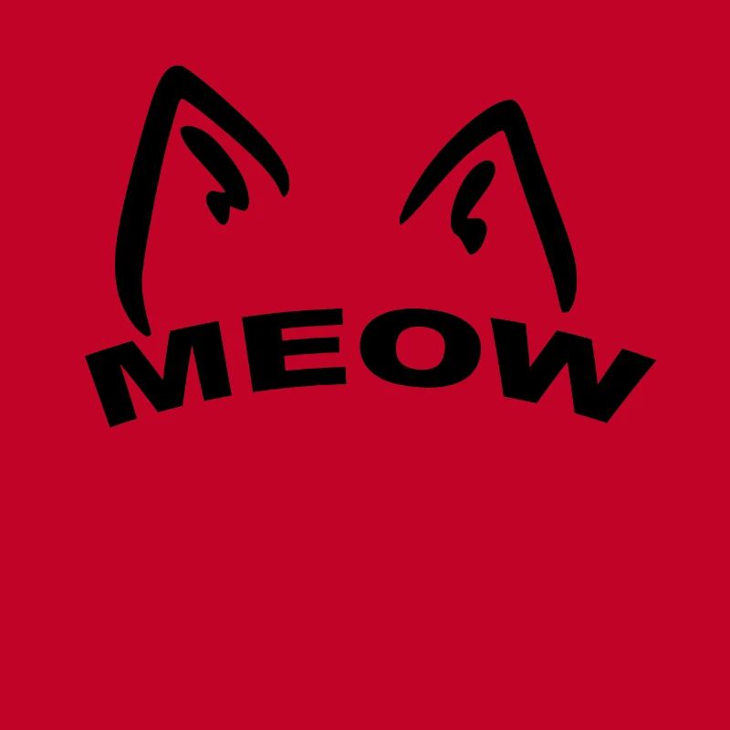 Katze Meow Geschenk Idee