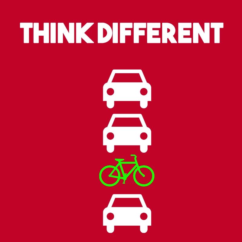 Fahrrad Umweltschutz Shirt