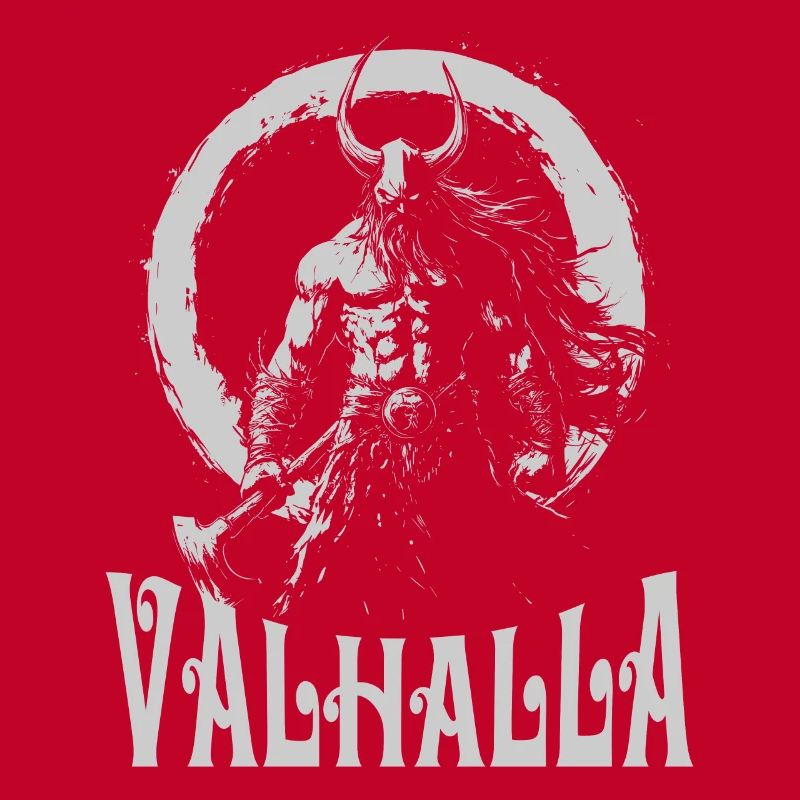 Valhalla Krieger Vikings Wikinger Viking Odin
