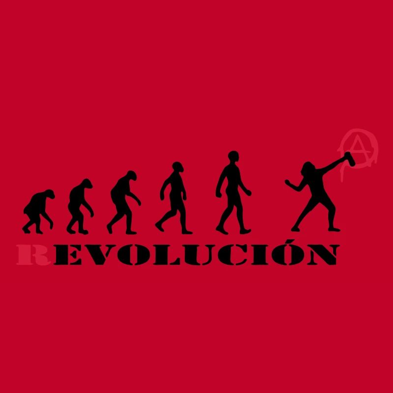r-evolution, evolution, revolution, street art,