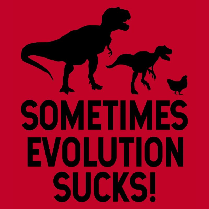Evolution lustige Sprüche Wissenschaft Student