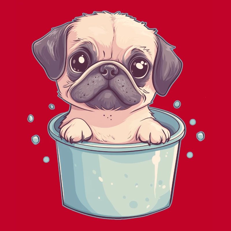 Pug Bath