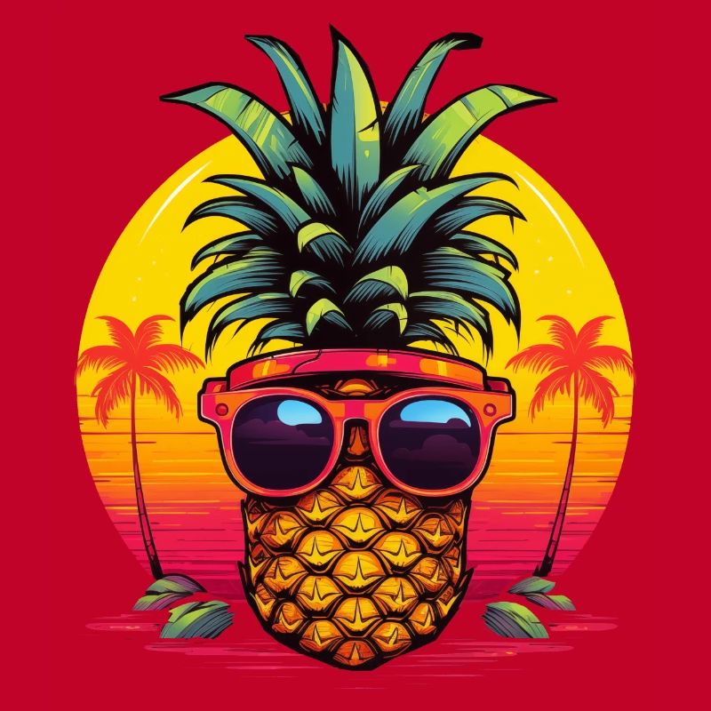 Synthwave Pineapple