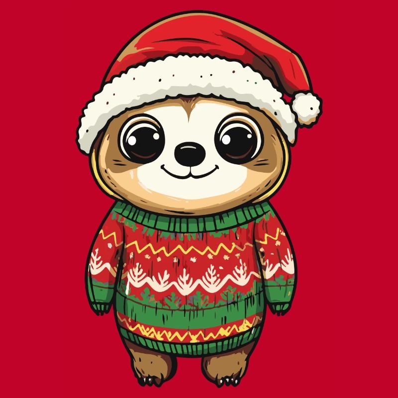 Sloth Christmas Comic