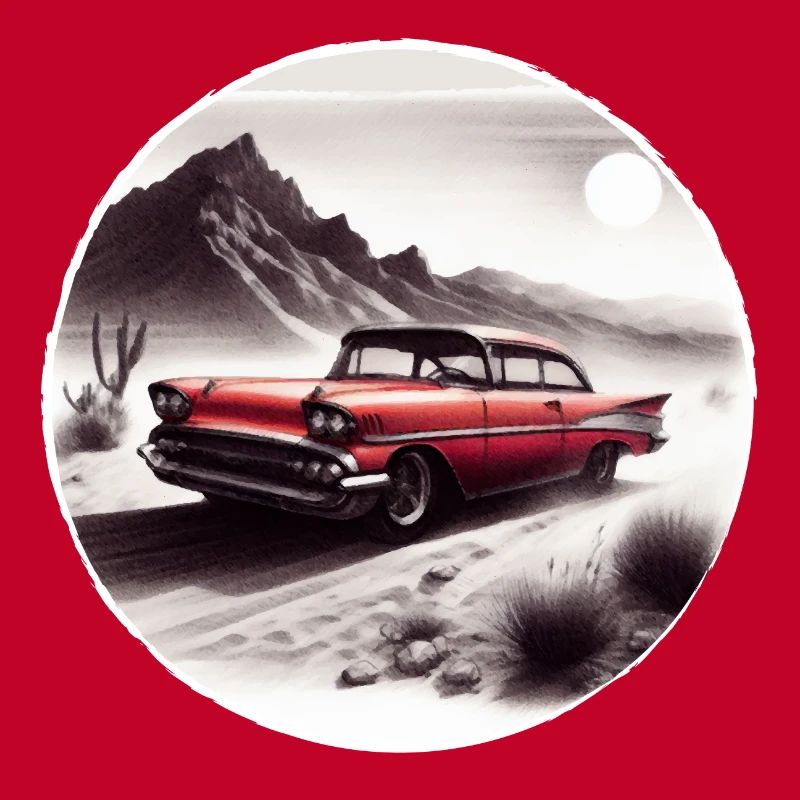 Roter Oldtimer