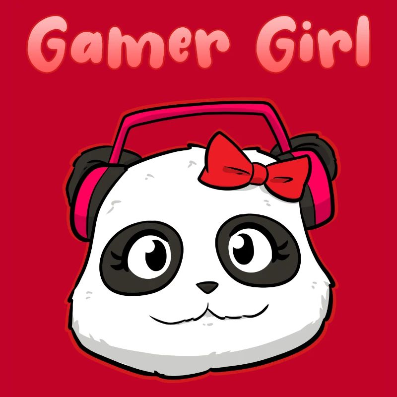 Panda Mädchen Unglaublich Liebe Herz I Geschenk