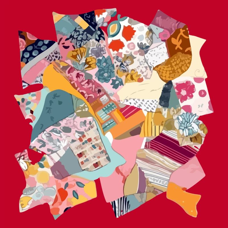 Patchwork de tissu n°2