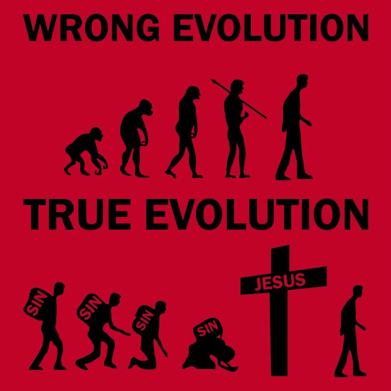 Jésus de la véritable évolution
