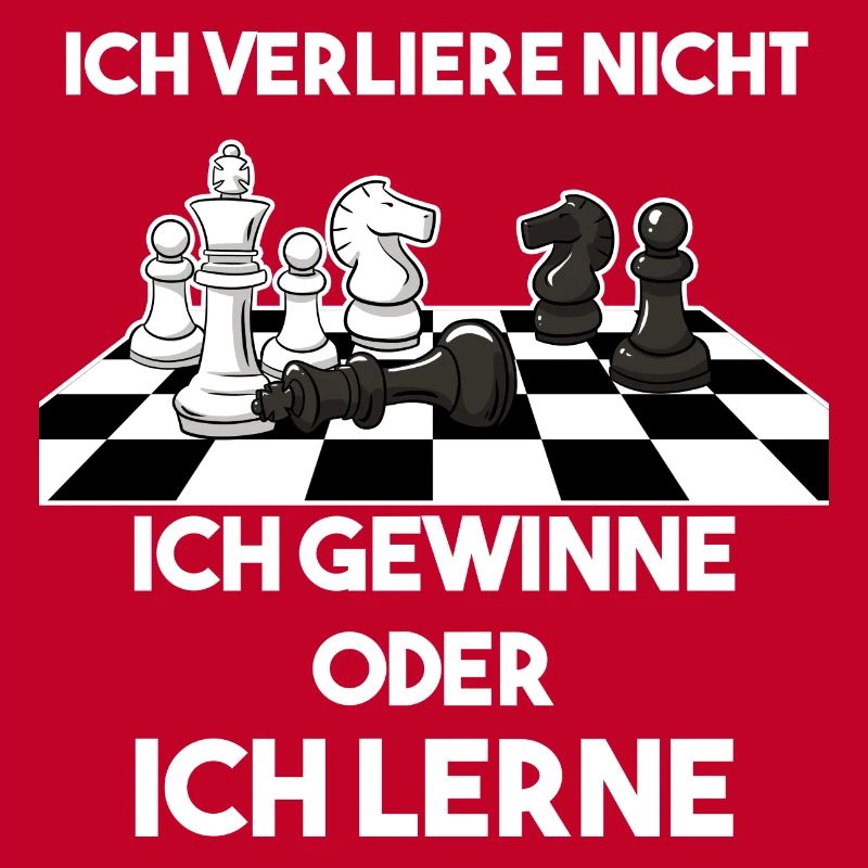 Ich Verliere Nicht Ich Gewinne Oder Lerne Schach