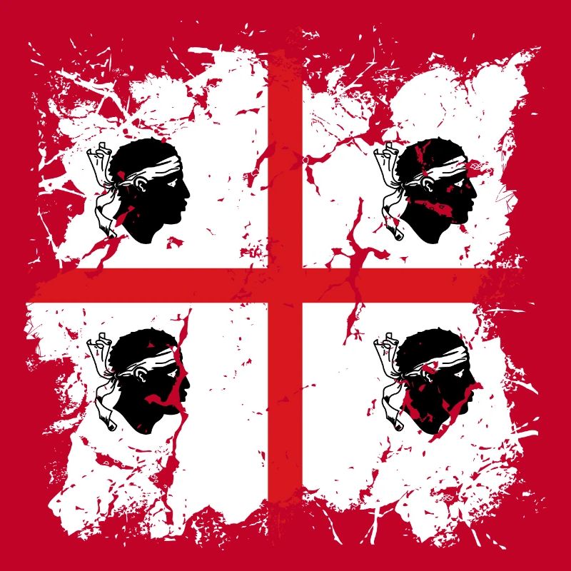 Sardaigne Drapeau Sardaigne Drapeau Sardegna Drapeau