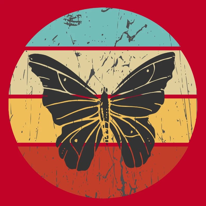 Conception de papillon Vinntage