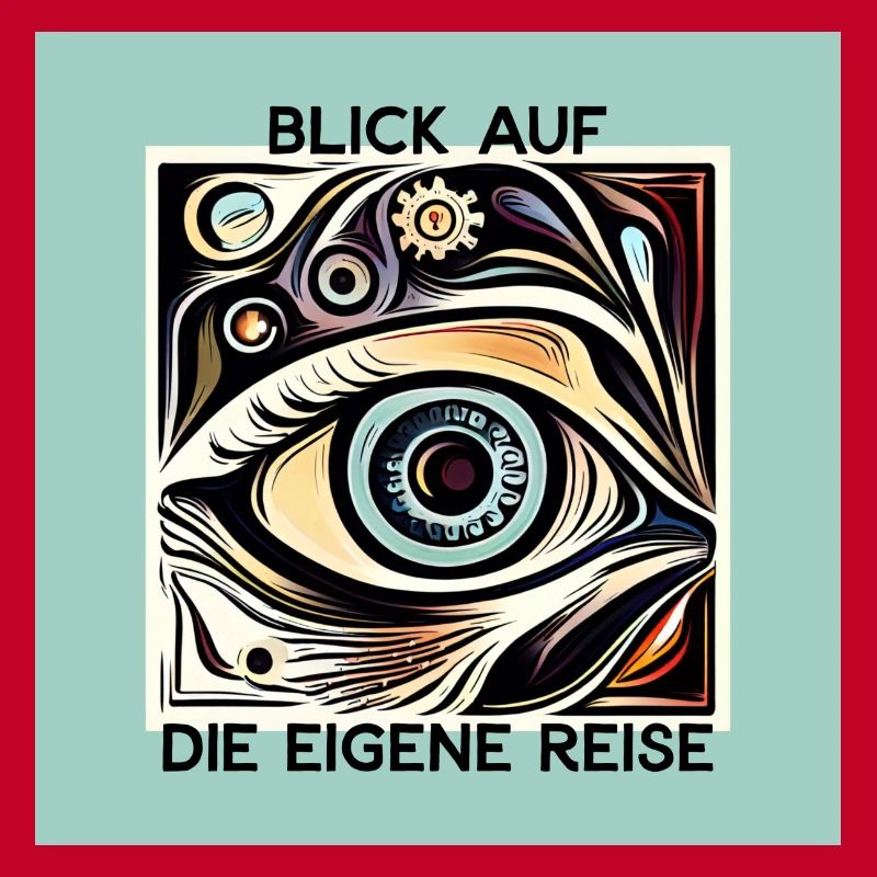 Blick auf die eigene Reise -mint