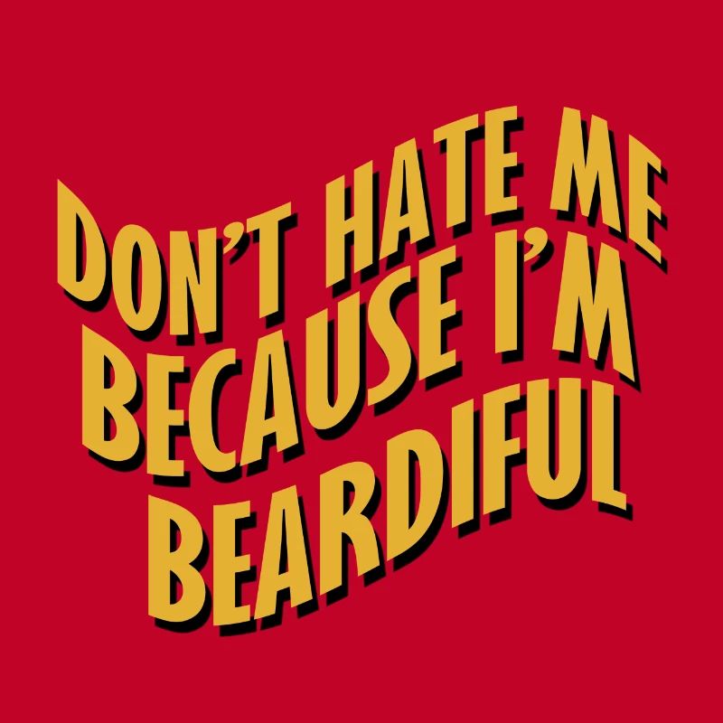 Beard Bearer Present Real Man Hairy