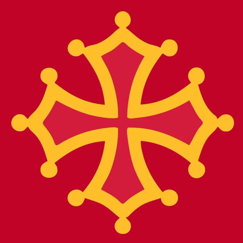 croix occitane graphique vectoriel