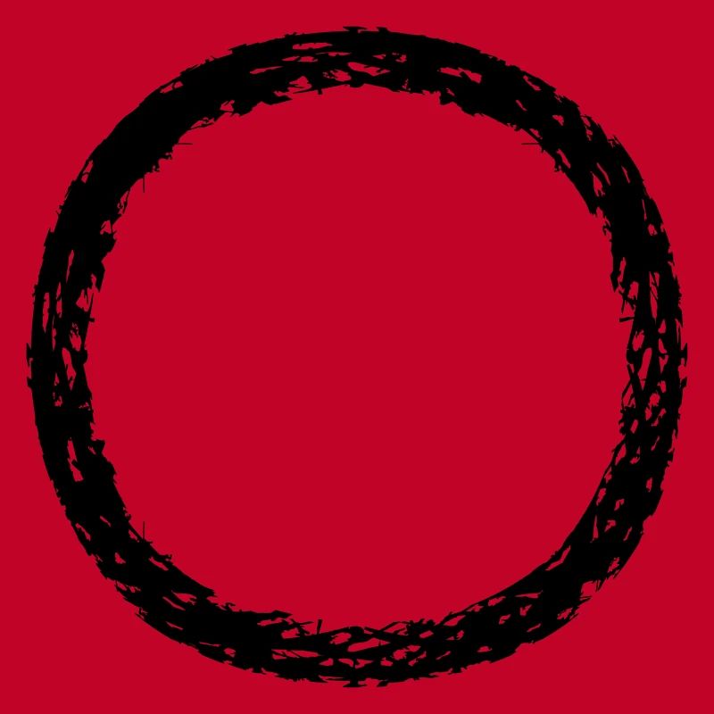 round circle ring round strip line bar bottom