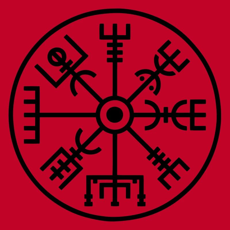 vegvisir icelandic symbol magic compass