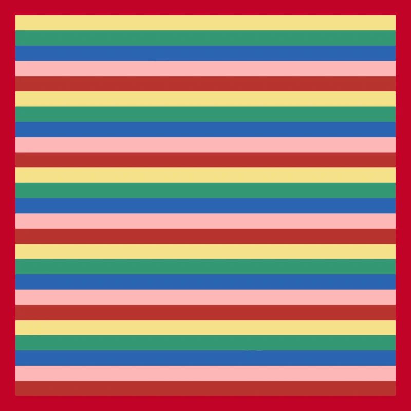 Retro colors rainbow stripes striped pattern