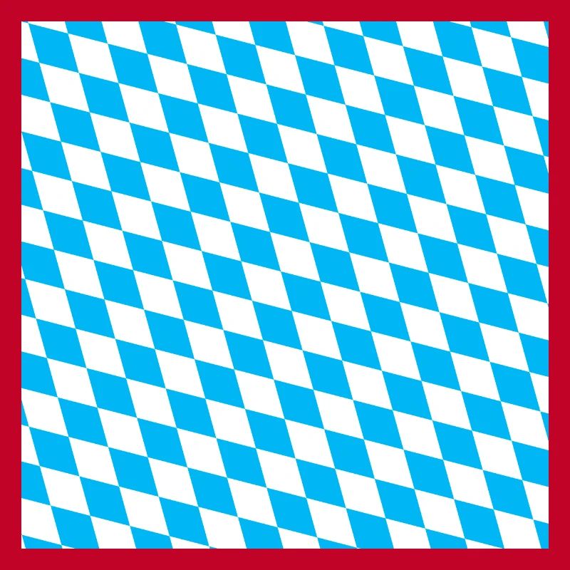 Bavière Bavière Drapeau Bavière Chèque Diamants