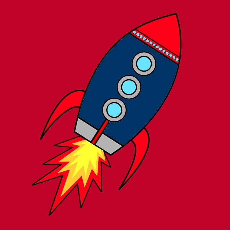 Lancement de fusée Rocket *