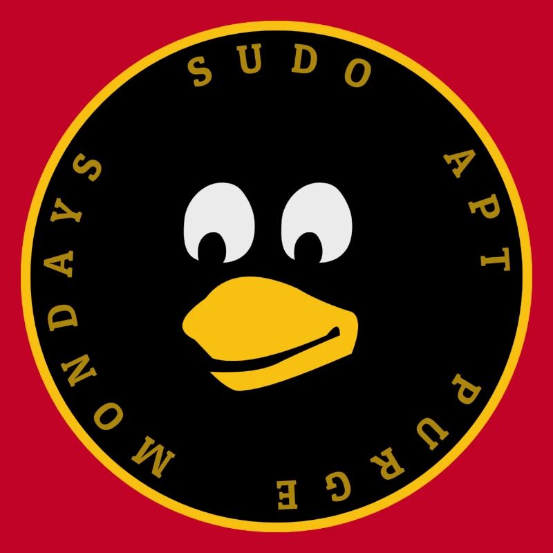 Linux Penguin Tux Design