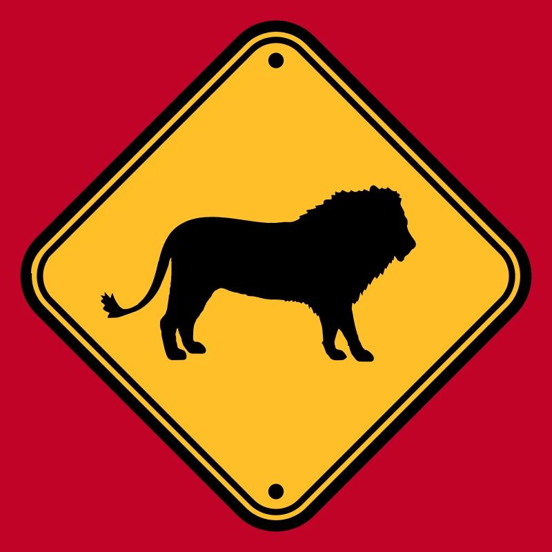 Beware Lion Shield
