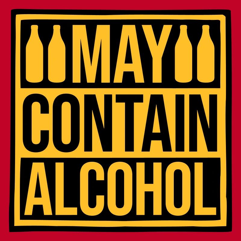 Hinweis May Contain Alcohol