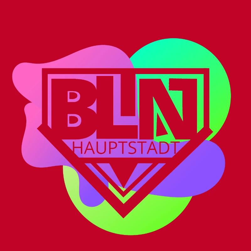 Berlin BLN Hauptstadt Stencil