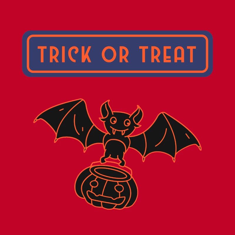 Süßes oder Saures einfaches Halloween