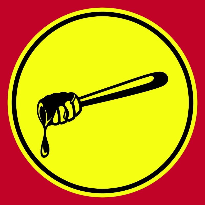 Stick chisel symbol beekeeper