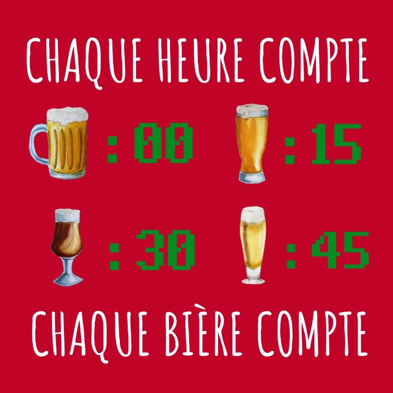Chaque heure compte chaque bière compte